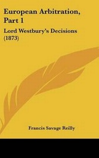 Abbildung von: European Arbitration, Part 1 - Kessinger Publishing