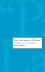Cover: "Partly Laws Common to All Mankind" - Yale University Press
