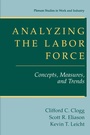 Cover: Analyzing the Labor Force - Plenum Publishing Co.,N.Y.