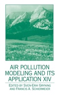 Cover: Air Pollution Modeling and its Application XIV - Springer