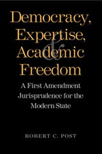 Enlarge image Cover: Democracy, Expertise, and Academic Freedom - Yale University Press