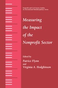Cover: Measuring the Impact of the Nonprofit Sector - Springer