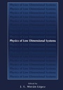 Cover: Physics of Low Dimensional Systems - Springer