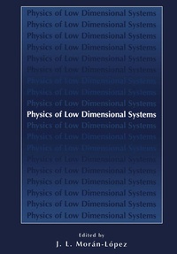 Enlarge image Cover: Physics of Low Dimensional Systems - Springer