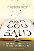 Cover: And God Said - Thomas Dunne Books