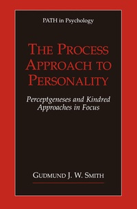 Enlarge image Cover: The Process Approach to Personality - Plenum Publishing Co.,N.Y.