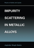 Cover: Impurity Scattering in Metallic Alloys - Springer