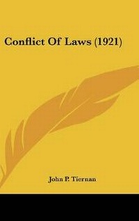 Abbildung von: Conflict Of Laws (1921) - Kessinger Publishing
