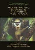 Cover: Reconstructing Behavior in the Primate Fossil Record - Kluwer Academic/Plenum Publishers