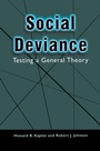 Cover: Social Deviance - Kluwer Academic/Plenum Publishers