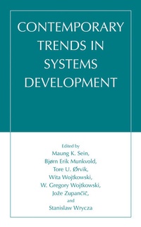 Enlarge image Cover: Contemporary Trends in Systems Development - Kluwer Academic/Plenum Publishers