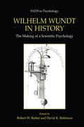 Cover: Wilhelm Wundt in History - Springer