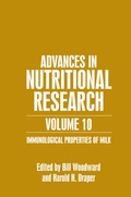 Cover: Advances in Nutritional Research Volume 10 - Springer