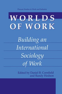 Enlarge image Cover: Worlds of Work - Springer
