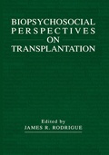 Cover: Biopsychosocial Perspectives on Transplantation - Kluwer Academic/Plenum Publishers