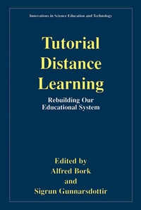 Enlarge image Cover: Tutorial Distance Learning - Springer