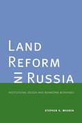 Cover: Land Reform in Russia - Yale University Press