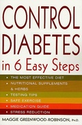 Cover: Control Diabetes in Six Easy Steps - St. Martin's Griffin