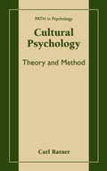 Cover: Cultural Psychology - Springer