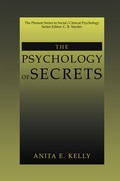 Cover: The Psychology of Secrets - Springer
