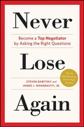 Cover: Never Lose Again - Thomas Dunne Books