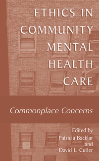Abbildung von: Ethics in Community Mental Health Care - Springer