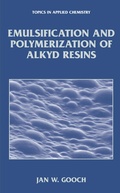 Cover: Emulsification and Polymerization of Alkyd Resins - Plenum Publishing Co.,N.Y.