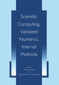 Cover: Scientific Computing, Validated Numerics, Interval Methods - Springer