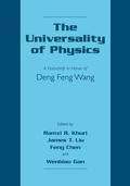 Cover: The Universality of Physics - Springer