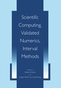 Cover: Scientific Computing, Validated Numerics, Interval Methods - Springer