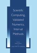 Cover: Scientific Computing, Validated Numerics, Interval Methods - Springer
