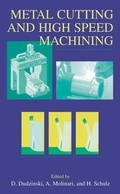 Cover: Metal Cutting and High Speed Machining - Kluwer Academic / Plenum Publishers