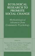 Cover: Ecological Research to Promote Social Change - Kluwer Academic/Plenum Publishers