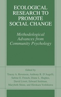 Cover: Ecological Research to Promote Social Change - Springer