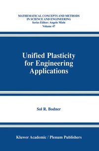 Enlarge image Cover: Unified Plasticity for Engineering Applications - Kluwer Academic/Plenum Publishers