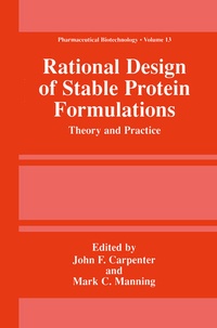 Enlarge image Cover: Rational Design of Stable Protein Formulations - Springer