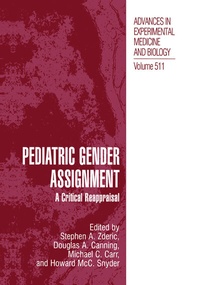 Abbildung von: Pediatric Gender Assignment - Kluwer Academic/Plenum Publishers