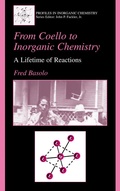 Cover: From Coello to Inorganic Chemistry - Kluwer Academic/Plenum Publishers