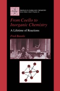 Cover: From Coello to Inorganic Chemistry - Springer