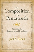 Cover: The Composition of the Pentateuch - Yale University Press