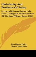 Cover: Christianity and Problems of Today - Kessinger Publishing