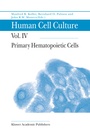 Cover: Human Cell Culture - Kluwer Academic Publishers