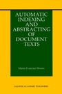 Cover: Automatic Indexing and Abstracting of Document Texts - Kluwer Academic Publishers