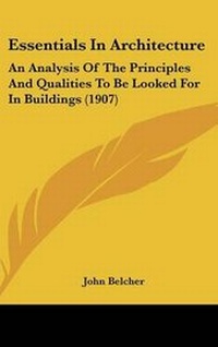 Enlarge image Cover: Essentials in Architecture - Kessinger Publishing