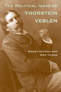 Cover: The Political Ideas of Thorstein Veblen - Yale University Press