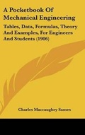 Cover: A Pocketbook Of Mechanical Engineering - Kessinger Publishing