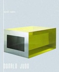 Cover: Donald Judd - Yale University Press