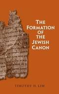 Cover: The Formation of the Jewish Canon - Yale University Press