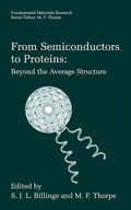 Cover: From Semiconductors to Proteins: Beyond the Average Structure - Springer