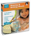 Cover: Making & Writing Words, Grades K-1 - Shell Education Pub